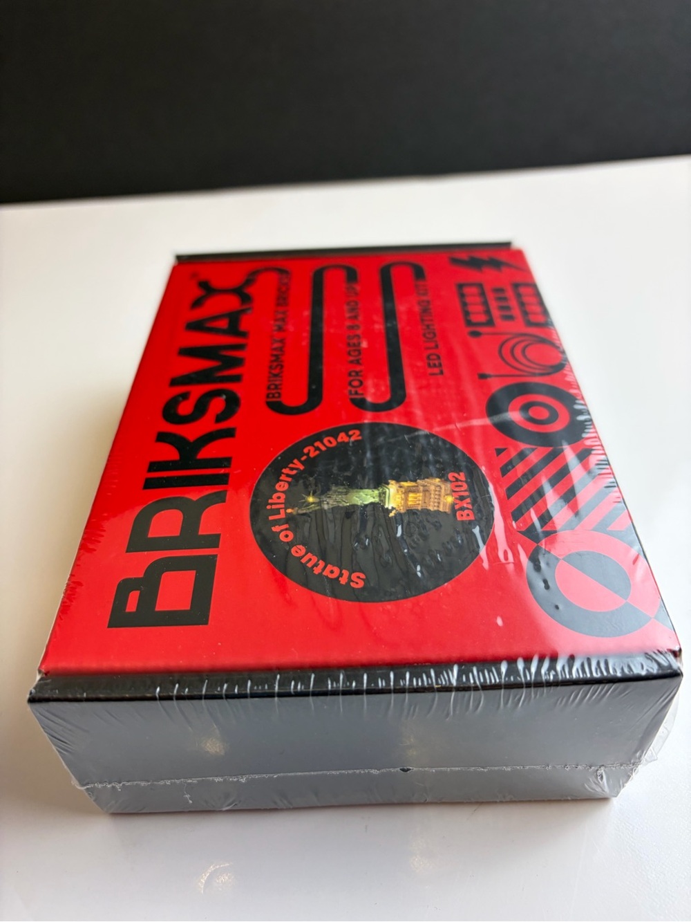 Red LED Lighting Kit for Bricks - Briksmax - Picture 6 of 7